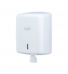 Dispensador Toalhas Rolo Extração Central Branco