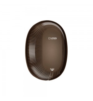 Saboneteira Enchimento Plástico Star Losdi Preto 850ml