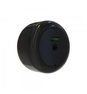 Dispensador Papel Higiénico Ext Central Ecoluxe Losdi Preto