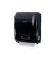 Dispensador Toalhas Rolo c/Auto-Corte Preto