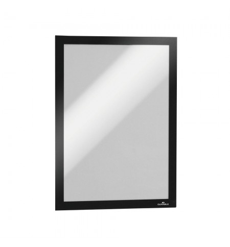 Moldura Adesiva A4 Duraframe 489901 Preto 1un