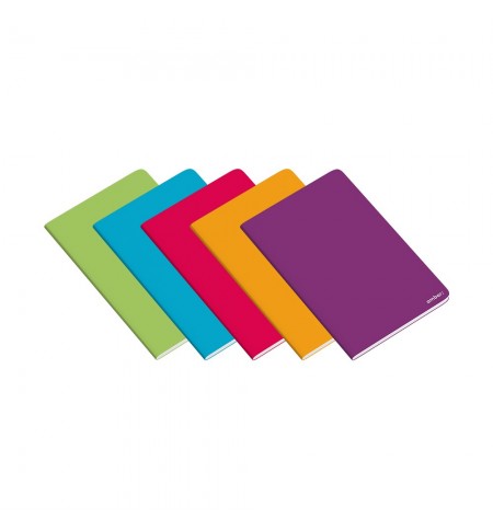 Caderno Agrafado A4 Pautado PP Ambar School Sortido 48Fls 1u