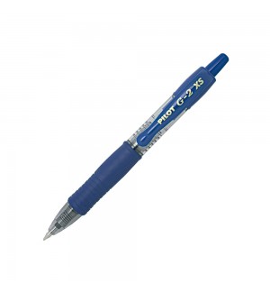 Esferográfica Gel Pilot G-2 Pixie Mini Retrátil Azul 0,7mm