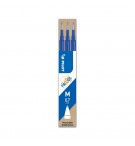 Recarga Gel Pilot Frixion Ball Clicker Azul 0,7mm 3un
