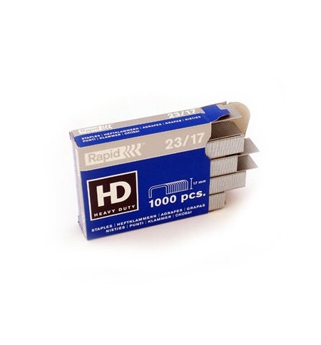 Agrafos 23/17 Rapid (100/140 Folhas) Cx1000 - 1un