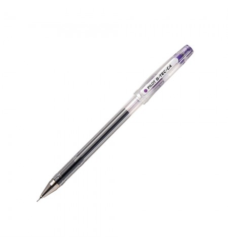 Esferográfica Gel Pilot G-TEC-C4 Violeta 0,4mm 1un