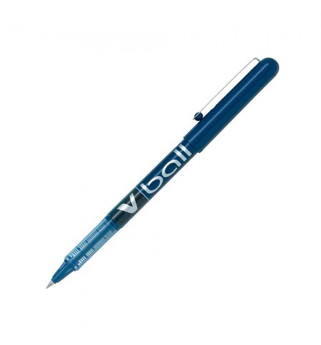 Esferográfica Gel Pilot V-Ball F Azul 0,5mm 1un