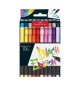 Marcador Feltro Faber Castell Black Edition Ponta Pincel 20x