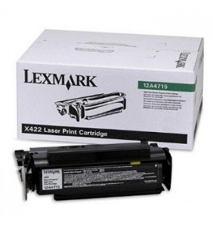 Toner LEXMARK Retorno Preto 12A4715 12000 Pág.