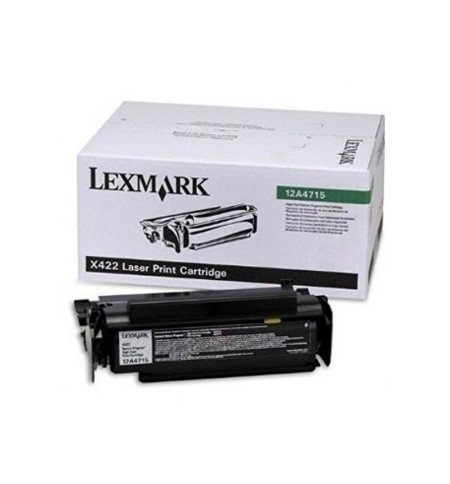 Toner LEXMARK Retorno Preto 12A4715 12000 Pág.