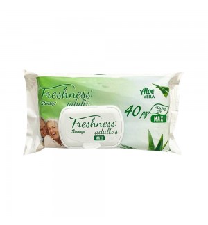 Papel Higiénico Húmido Biodegradável Adulto 40un