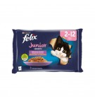 Alimento Húmido para Gato Felix Fantastic Junior 4x85gr