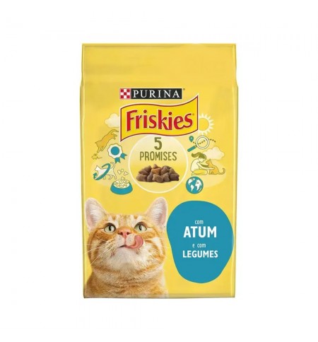 Alimento Seco para Gato Friskies Atum/Legumes Adulto 1,5Kg