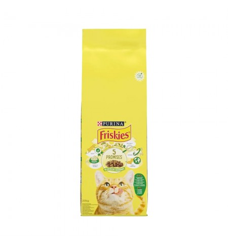 Alimento Seco para Gato Friskies Carne/Legumes Adulto 1,5Kg