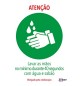 Sinaletica (Lavar as Maos) Adesivo A4 2un