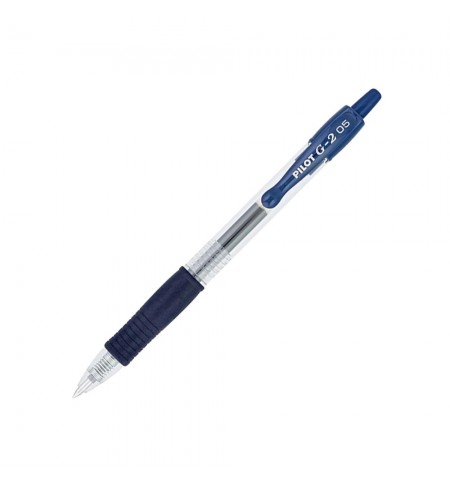 Esferográfica Gel Pilot G-2 Retrátil Azul 0,5mm 1un