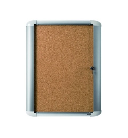 Vitrine de Exterior Oval Fundo Cortica 596x688mm