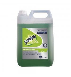Detergente Manual Loiça Sunlight Pro Formula Limão Verde 5L