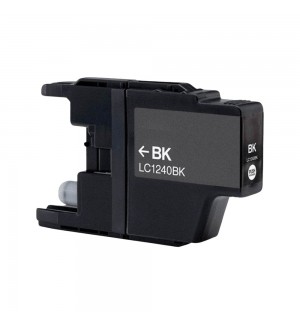 Tinteiro Compatível Brother LC1240BK Preto 600 Pág.