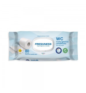 Papel Higiénico Húmido Biodegradável 80un