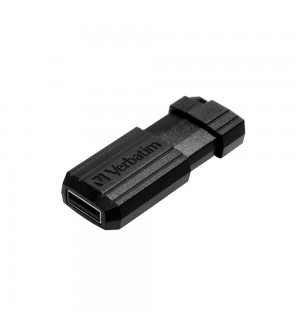 Pen Drive USB-A 2.0 32GB VERBATIM PINSTRIPE Preto