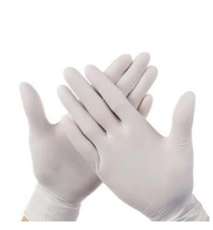 Luvas Látex Tamanho L s/Pó 100un