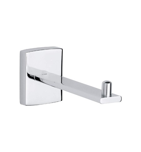 Suporte Papel Higiénico Extra Autoadesivo Cromado Tesa Klaam