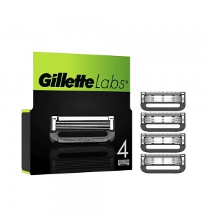 Lâminas GILLETTE Labs Recargas 4un