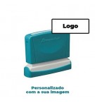 Carimbo 04x60mm Xstamper Quix Preto 1un., personalizado