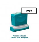 Carimbo 13x49mm Xstamper Quix Preto 1un., personalizado