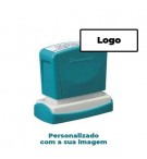 Carimbo 16x48mm Xstamper Quix Preto 1un., personalizado