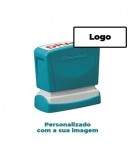 Carimbo 14x60mm Xstamper Quix Preto 1un., personalizado
