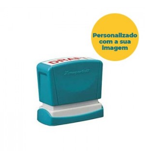 Carimbo 11x40mm Xstamper Quix Neutro 1un, personalizado