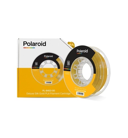 Filamento Universal Silk PLA 1.75mm Polaroid 250g Ouro