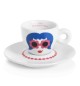 Conj Chav+Pires Esp Illy Art Collection Olimpia Zagnoli 2un