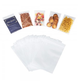 Sacos Plástico Fecho Zip 40mic 120x180mm 100un