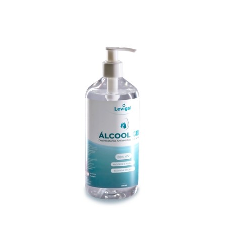 Gel Higienizante Desinfetante Doseador Mãos 80% 500ml
