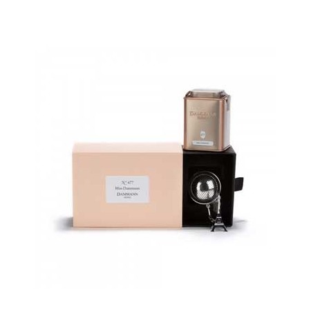 Caixa Coffret Chá Verde Lata + Infusor Miss Dammann