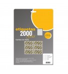 Cartões Visita 86x54mm 210g InkJet 10Fls Branco 100un