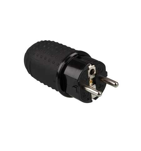 Ficha Schuko Borracha IP44