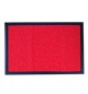 Tapete Malha PVC 40x60cm Rebordo Vermelho Vinil Esparguete