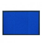Tapete Malha PVC 40x60cm Rebordo Azul Vinil Esparguete