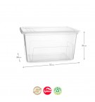 Caixa Plástico Easy 28x52x36cm 34L