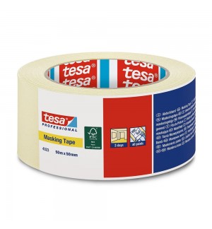 Fita Adesiva Crepe 50mmx50m Tesa Professional 4323