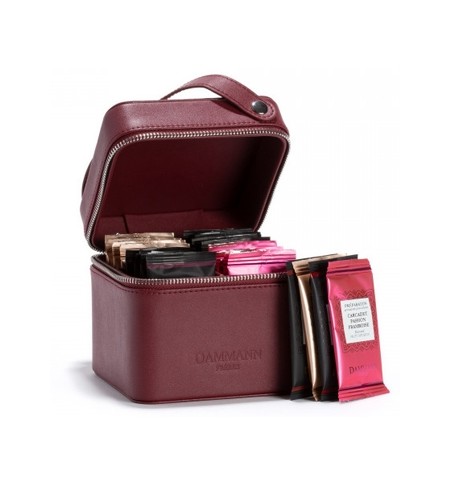 Caixa Coffret Mala Chás 4 Sabores 32 Bolsas Journey