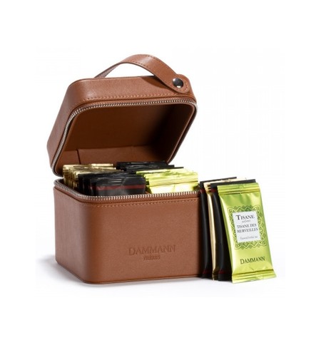 Caixa Coffret Mala Chás 4 Sabores 32 Bolsas Escape