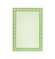 Papel 115g A4 Certificados Verde 10un