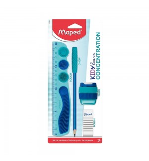 Conjunto Escolar Kidy Learn Concentration 4 Peças