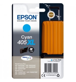 Tinteiro Epson 405XL Azul C13T05H24010 14,7ml 1100 Pág.