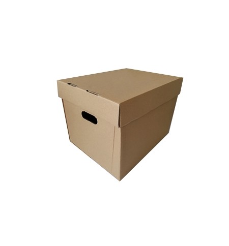 Caixa Arquivo com Tampa 420x330x300mm 10un